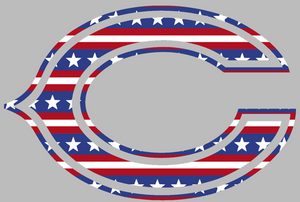Chicago Bears Stars & Stripes USA Flag Team Logo Premium Vinyl Decal PICK SIZE Chicago Bears Stars & Stripes USA Flag Team Logo Premium Vinyl Decal PICK SIZE