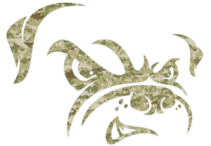 Cleveland Browns Camo Salute to Service Camouflage Dawg Logo Premium Vinyl Decal PICK SIZE Cleveland Browns Camo Salute to Service Camouflage Dawg Logo Premium Vinyl Decal PICK SIZE
