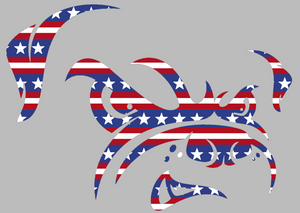 Cleveland Browns Stars & Stripes USA Flag Dawg Logo Premium Vinyl Decal PICK SIZE Cleveland Browns Stars & Stripes USA Flag Dawg Logo Premium Vinyl Decal PICK SIZE