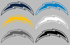Los Angeles Chargers Retro Throwback Logo 1 Premium Vinyl Decal PICK COLOR & SIZE Los Angeles Chargers Retro Throwback Logo 1 Premium Vinyl Decal PICK COLOR & SIZE