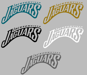 Jacksonville Jaguars Retro Team Name Logo Premium Vinyl Decal PICK COLOR & SIZE Jacksonville Jaguars Retro Team Name Logo Premium Vinyl Decal PICK COLOR & SIZE