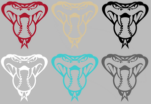 Arizona Diamondbacks Snake Head Logo Premium Vinyl Decal PICK COLOR & SIZE Arizona Diamondbacks Snake Head Logo Premium Vinyl Decal PICK COLOR & SIZE