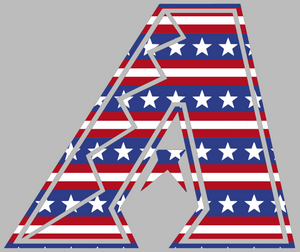 Arizona Diamondbacks Stars & Stripes USA Flag Team Logo Premium Vinyl Decal PICK SIZE Arizona Diamondbacks Stars & Stripes USA Flag Team Logo Premium Vinyl Decal PICK SIZE