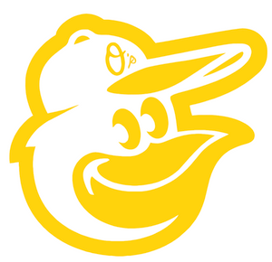 Baltimore Orioles Yellow Childhood Cancer Awareness Mascot Logo Premium Vinyl Decal PICK SIZE Baltimore Orioles Yellow Childhood Cancer Awareness Mascot Logo Premium Vinyl Decal PICK SIZE
