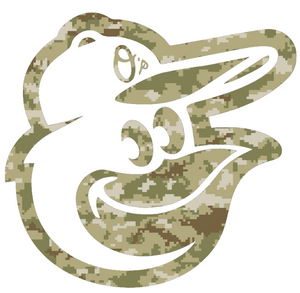 Baltimore Orioles Camo Camouflage Mascot Logo Premium Vinyl Decal PICK SIZE Baltimore Orioles Camo Camouflage Mascot Logo Premium Vinyl Decal PICK SIZE