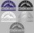 Colorado Rockies Retro Throwback Logo Premium Vinyl Decal PICK COLOR & SIZE