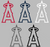 Los Angeles Angels Team Logo Premium Vinyl Decal PICK COLOR & SIZE