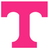 Tennessee Volunteers Hot Pink Team Logo Premium Vinyl Decal PICK SIZE