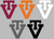 Virginia Tech Hokies Retro Throwback Logo 1 Premium Vinyl Decal PICK COLOR & SIZE