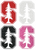Stanford Cardinal METALLIC SPARKLE Team Logo Premium Vinyl Decal PICK COLOR & SIZE