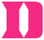Duke Blue Devils Hot Pink Team Logo Premium Vinyl Decal PICK SIZE