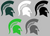 Michigan State Spartans Alternate Logo Premium Vinyl Decal PICK COLOR & SIZE
