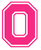 Ohio State Buckeyes Hot Pink Block O Logo Premium Vinyl Decal PICK SIZE