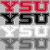 Youngstown State Penguins YSU Logo Premium Vinyl Decal PICK COLOR & SIZE