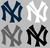New York Yankees Retro Throwback Logo Premium Vinyl Decal PICK COLOR & SIZE