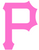 Pittsburgh Pirates Pink Mothers Day Team Logo Premium Vinyl Decal PICK SIZE