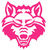 Arkansas State Red Wolves HOT PINK Team Logo Premium Vinyl Decal PICK SIZE