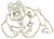 Fresno State Bulldogs CAMO Camouflage Team Logo Premium Vinyl Decal PICK SIZE