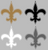 New Orleans Saints Retro Throwback Logo 1 Premium Vinyl Decal PICK COLOR & SIZE