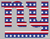 New York Giants Stars & Stripes USA Flag Team Logo Premium Vinyl Decal PICK SIZE