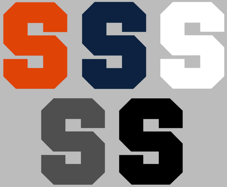 Syracuse Orange Team Logo Premium Vinyl Decal PICK COLOR & SIZE