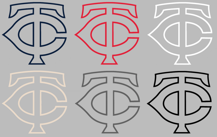 Minnesota Twins Alternate Logo Premium Vinyl Decal PICK COLOR & SIZE