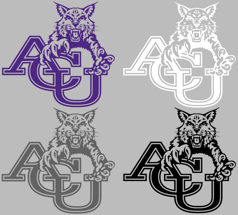 Abilene Christian Wildcats Retro Throwback Logo 1 Premium Vinyl Decal PICK COLOR & SIZE