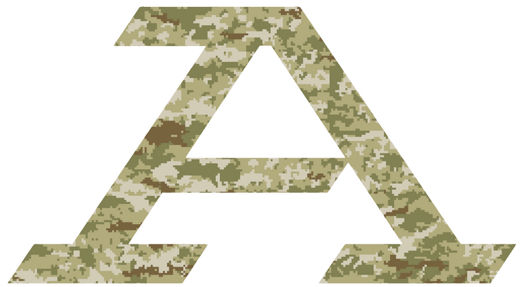 Akron Zips CAMO Camouflage Team Logo Premium Vinyl Decal PICK SIZE