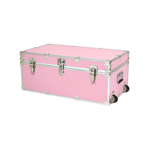 Pink Small Rhino Essential Camp Trunk Closed Lid Pink Small Rhino Essential Camp Trunk Closed Lid