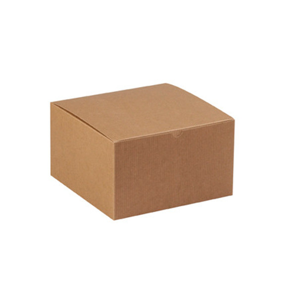 10 x 10 x 6  Kraft Gift Boxes / 50 Bundle