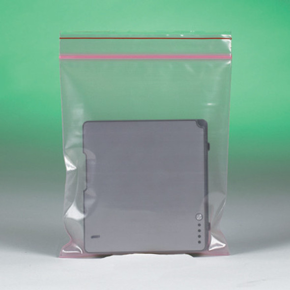 6 x 8  - 4 Mil Minigrip Anti-Static Reclosable Poly Bags / 1000 Case