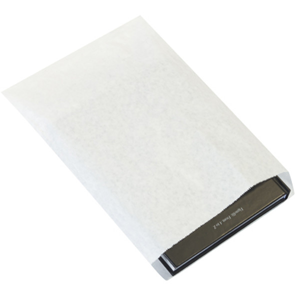 8 1/2 x 11  White Flat Merchandise Bags # 8  /  2000 Case