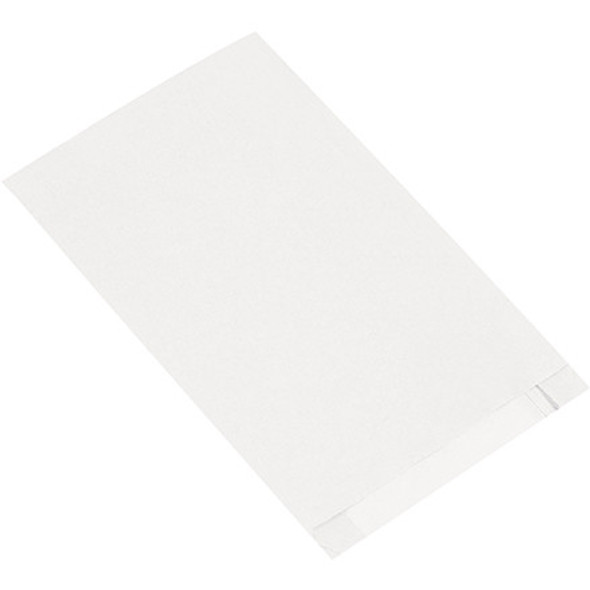 10 x 2 x 15  White Gusseted Merchandise Bags /  1000 Case