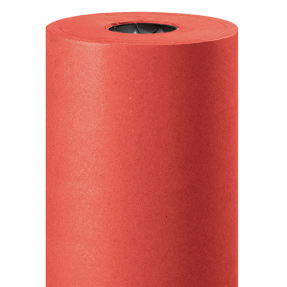 36"  x 1000'  - 50 lb. Red Kraft Paper Rolls