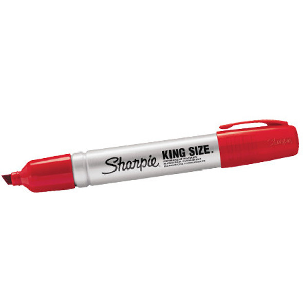 Red Sharpie  King Size  Markers / 12 Case