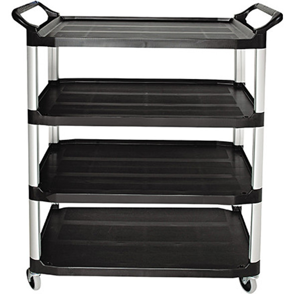 Rubbermaid  Black Service Cart - 41 x 20 x 51 . Black