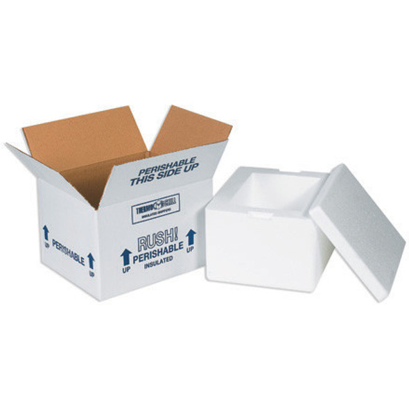 8 x 6 x 7 
Insulated Shipping Kit