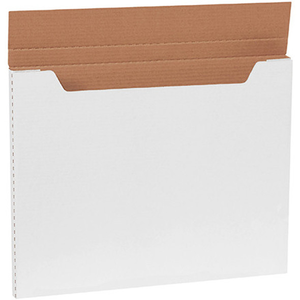 20 x 16 x 1  White Jumbo Fold-Over Mailers / 20 Bundle