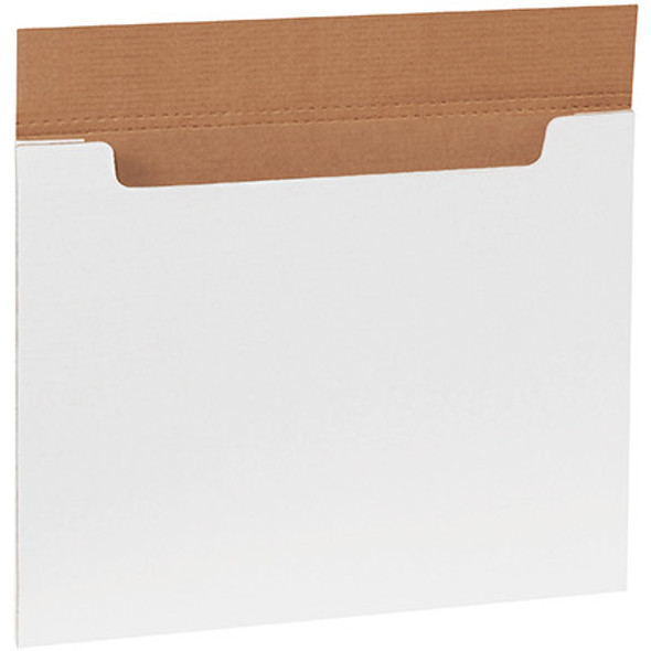 20 x 16 x 1/4  White Jumbo Fold-Over Mailers / 20 Bundle