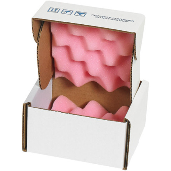 5 x 5 x 3 Anti-Static Foam Shippers / 24 Sets