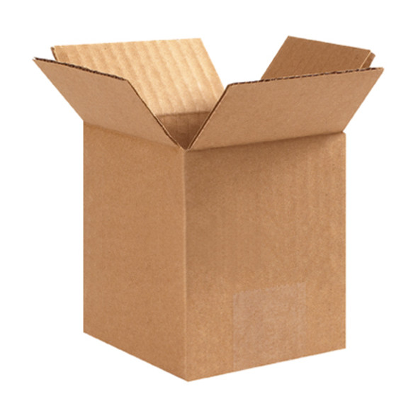 4 x 4 x 6 
Corrugated Boxes / 25 Bundle