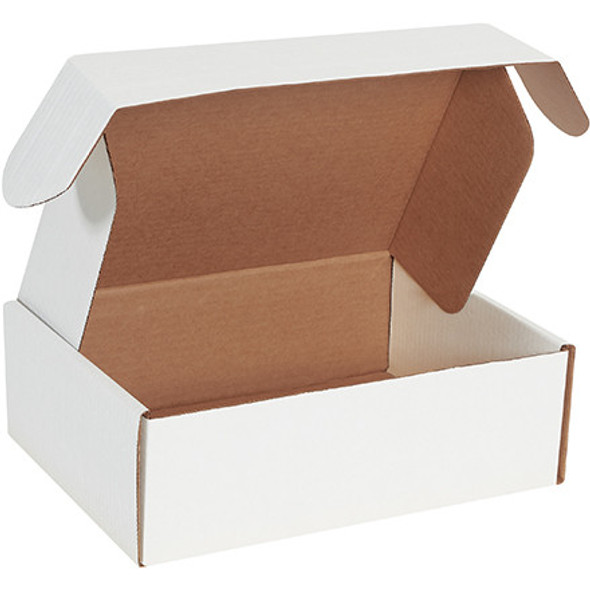 12 1/8 x 9 1/4 x 4  White
Deluxe Literature Mailers