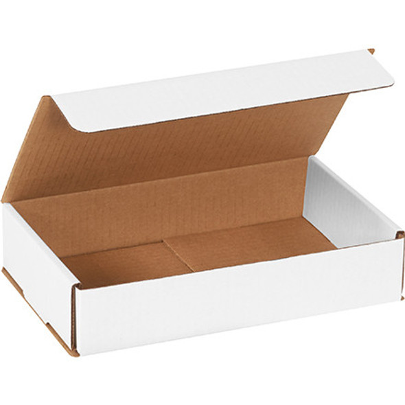 10 x 6 x 2  White
Corrugated Mailers