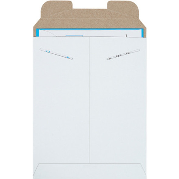 18 x 24  White Stayflats  Mailers  / 50 Case