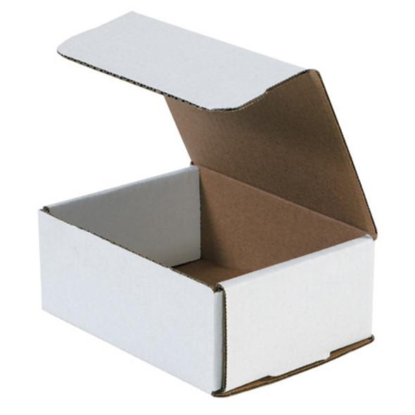 6 1/2 x 4 7/8 x 2 5/8  White
Corrugated Mailers