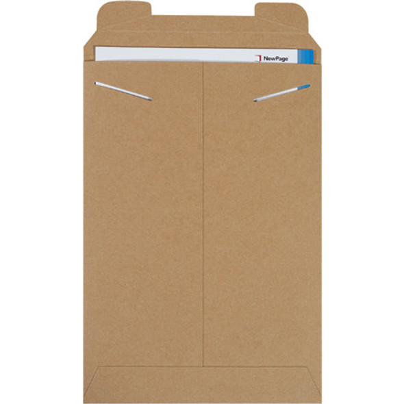 17 x 21  Kraft Stayflats  Mailers / 50 Case