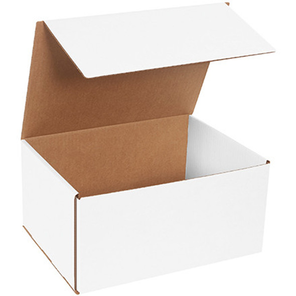 12 x 9 x 6  White
Corrugated Mailers