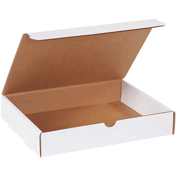 11 1/8 x 8 3/4 x 2  White
Literature Mailers