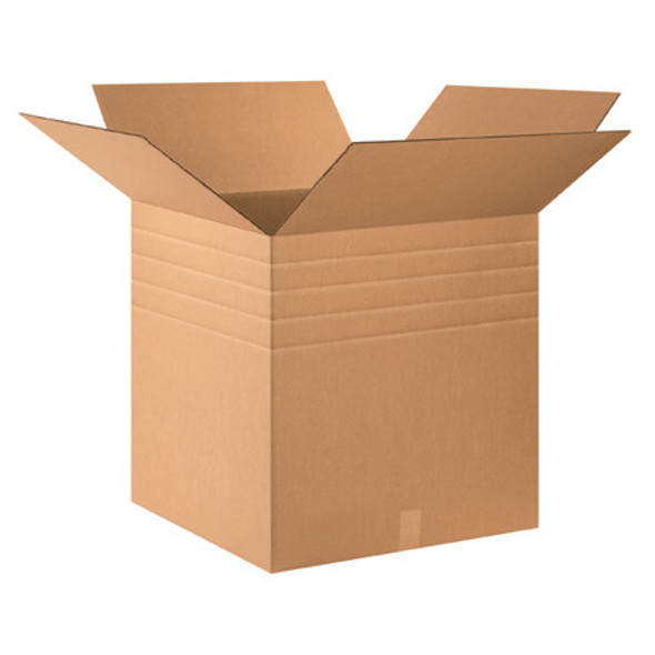 24 x 24 x 24 
Multi-Depth Corrugated Boxes / 25 Bundle