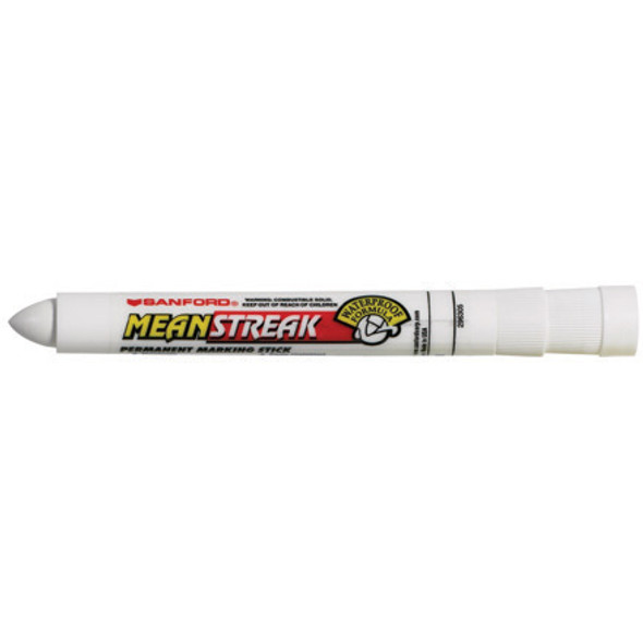 White Mean Streak   Paint in a Tube  Markers / 12 Case